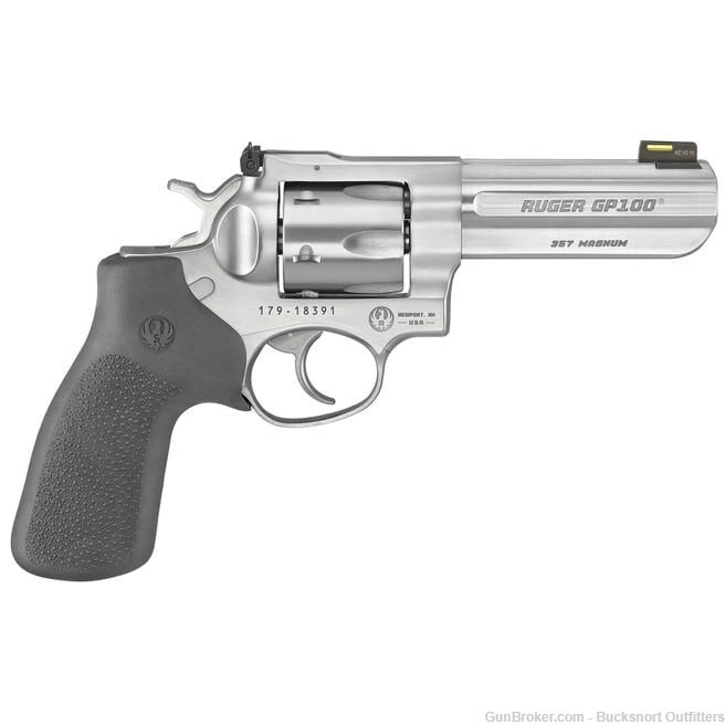 RUGER GP100 MATCH CHAMPION STAINLESS .357 MAG 4.2" BARREL 6-ROUNDS-img-0