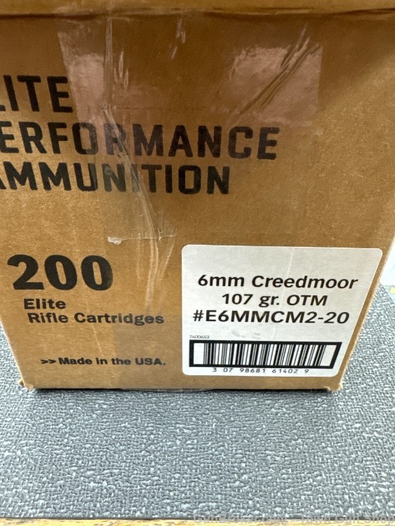 Sig Sauer 6mm Creedmoor 107 Grain OTM 200 Round Case #E6MMCM2-20-img-0