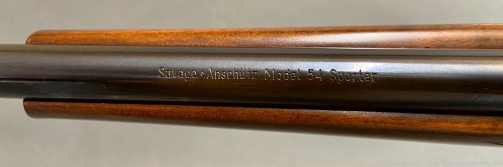 1972 Produced Anschutz Savage Model 54 Sporter Rifle-img-24