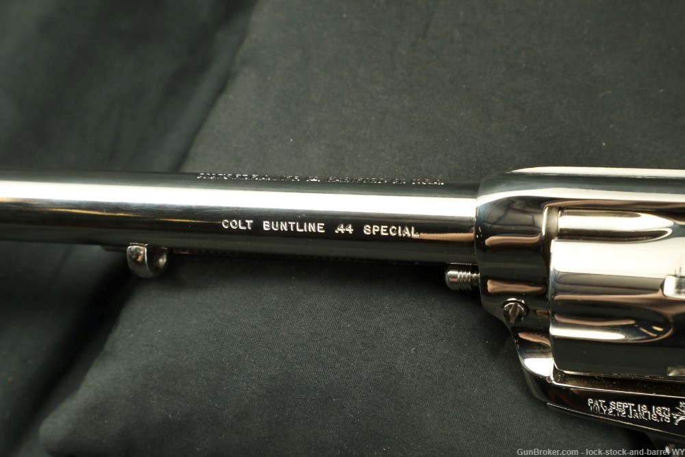Colt 3rd Gen Nickel Buntline 12" Single Action Army SAA . 44 Spl. Revolver-img-16