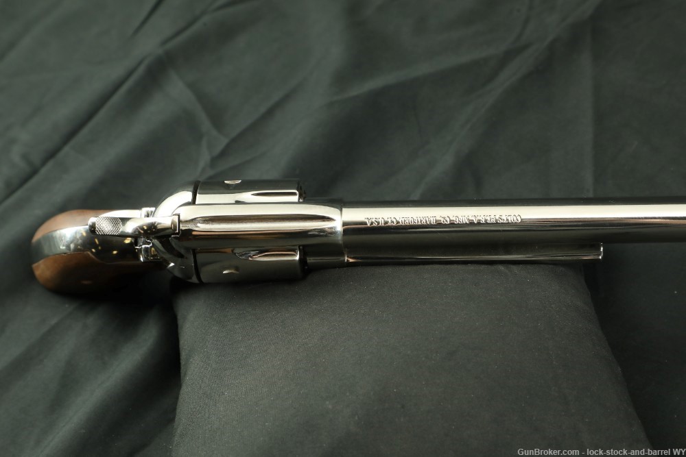 Colt 3rd Gen Nickel Buntline 12" Single Action Army SAA . 44 Spl. Revolver-img-7