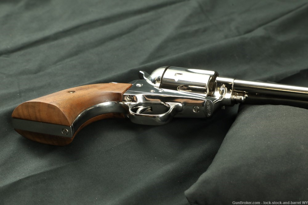 Colt 3rd Gen Nickel Buntline 12" Single Action Army SAA . 44 Spl. Revolver-img-9