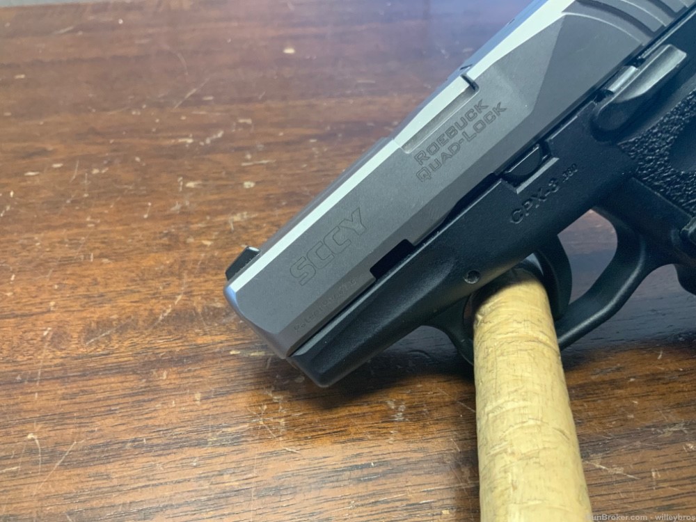 As Is SCCY CPX-3 3” 380 ACP Two Mags Good Bore No Reserve-img-4