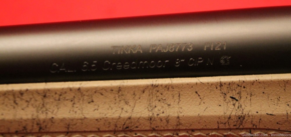 Tikka T3X Lite Roughtec 6.5 Creedmoor 24.3" fluted barrel bolt action rifle-img-16