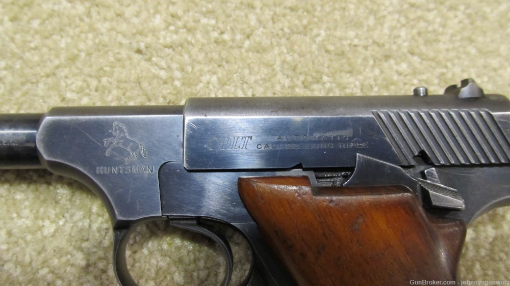 Colt Huntsman Like Woodsman 22LR 6 inch All Original MFG 1961 C&R Okay-img-2