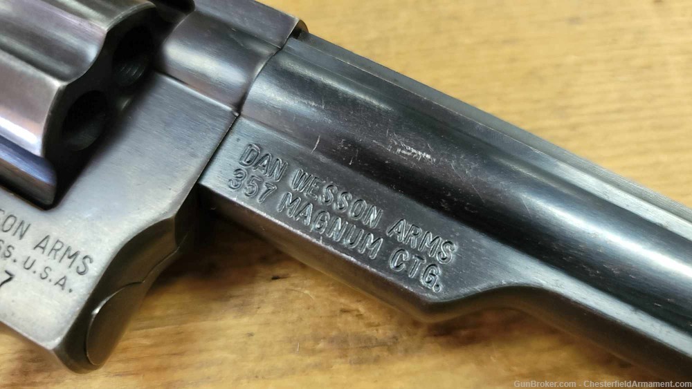 Dan Wesson Model W8 357Magnum 6 inch Revolver 15-img-21