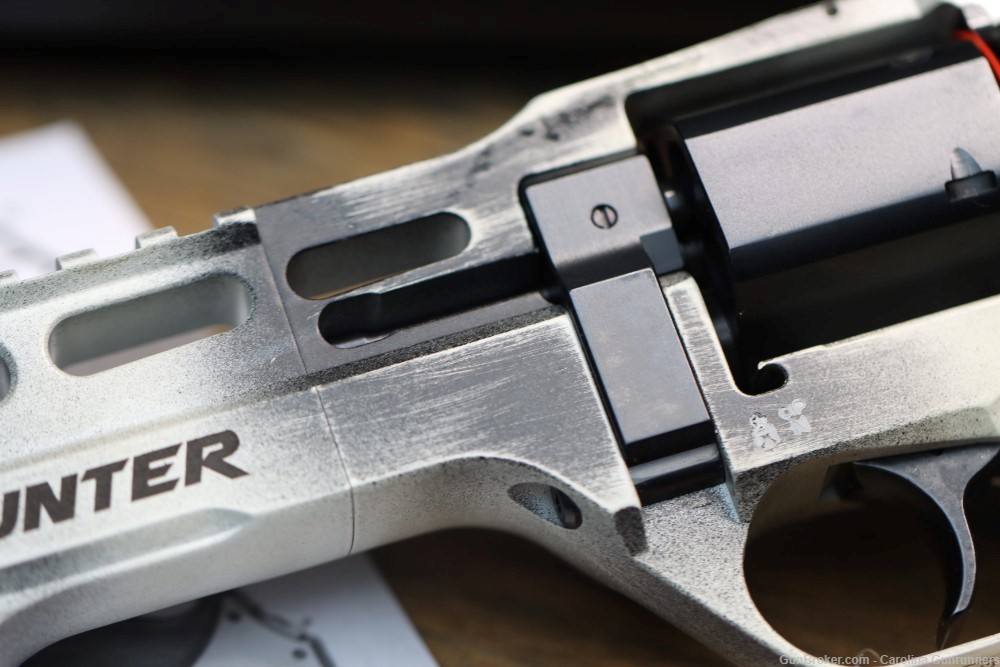 Chiappa Rhino 60DS .357 Mag Stormhunter Revolver 6" Distressed White -img-11