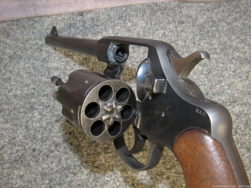 Colt Model 1901 US Army 38 Long Colt 6" DA  R.A.C Matching Mfg 1901 C&R -img-4