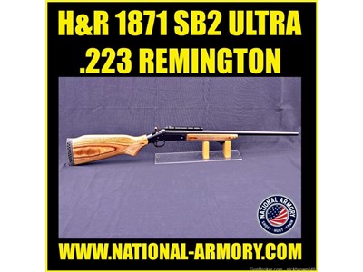 H&R 1871 SB2 ULTRA 223 REM 22" BBL SINGLE SHOT ** HUGE PRICE DROP **