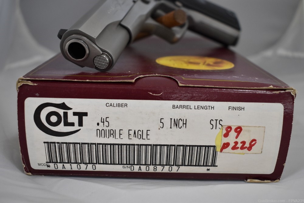 Colt Double Eagle .45 ACP Series 90 1911 Pistol DA/SA-img-20