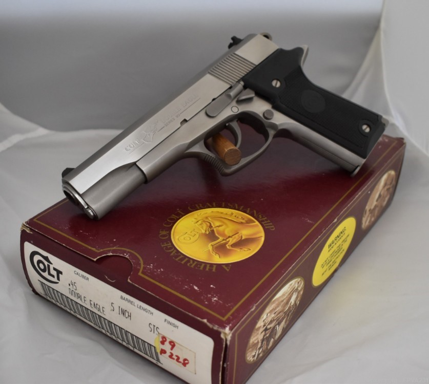 Colt Double Eagle .45 ACP Series 90 1911 Pistol DA/SA-img-0
