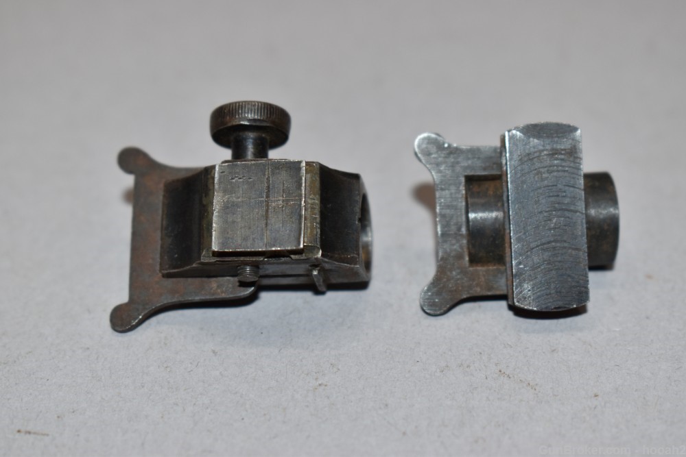 2 Stevens? Winchester? Target Rifle Globe Front Sights Windage READ-img-5