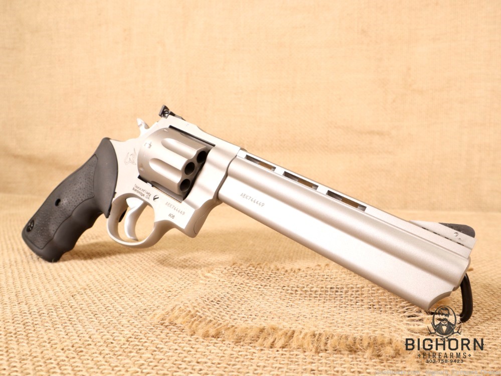 Taurus Model 608, 6.5", .357 mag 8-Shot Revolver, Ported Barrel NEW IN BOX-img-7