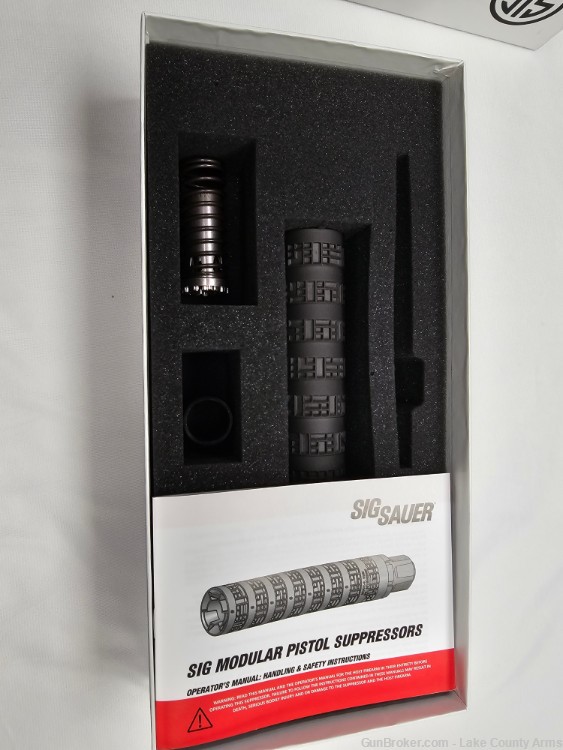 New Sig Sauer MODX-9 9mm Silencer Suppressor Titanium Form3 Efile-img-3