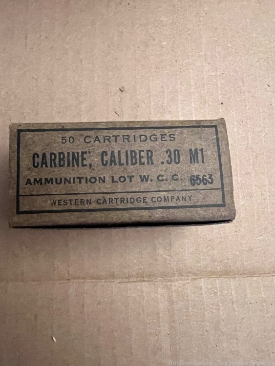 W.C.C. Western 30 carbine ammo -img-0