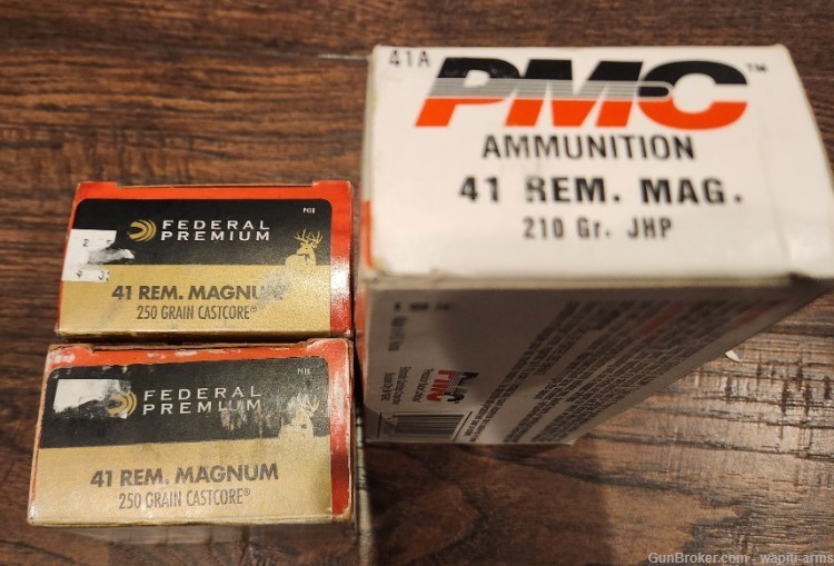 41 Rem Mag Ammo - 51 rounds-img-0