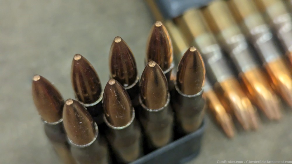 PMC 30.06  ammon on M1 Garand Enbloc Clips,  128 rounds-img-8
