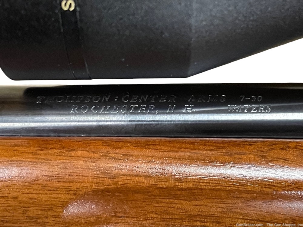 Extremely Rare Thompson Center Contender Rifle in 7-30 Waters-img-9