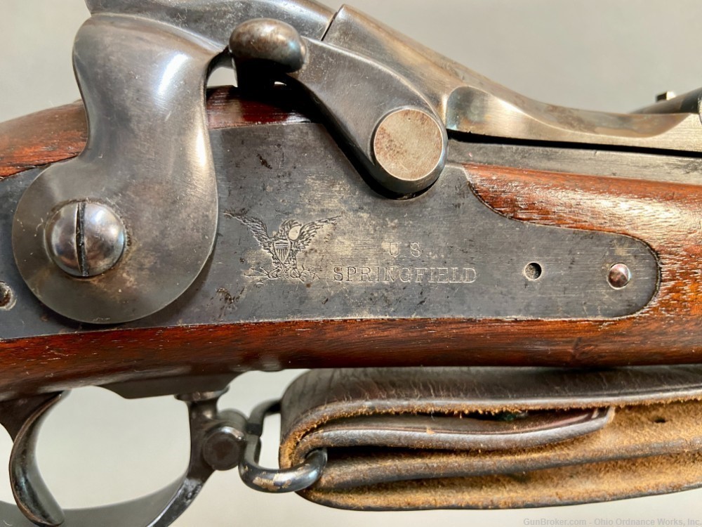 Antique U.S. Springfield Model 1879 Trapdoor Rifle-img-16