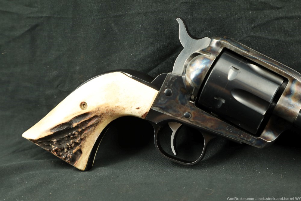 Ruger Vaquero W/ Horn Grips .45LC 5.5” Single Action Revolver, MFG 1995-img-4