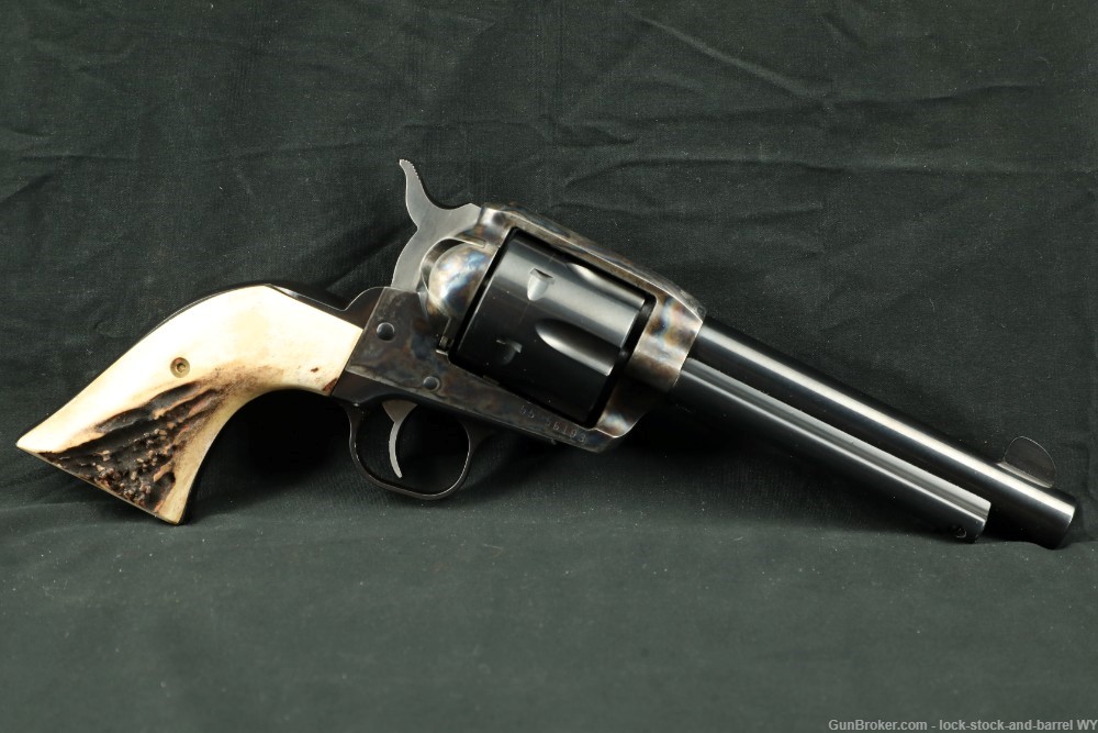 Ruger Vaquero W/ Horn Grips .45LC 5.5” Single Action Revolver, MFG 1995-img-3