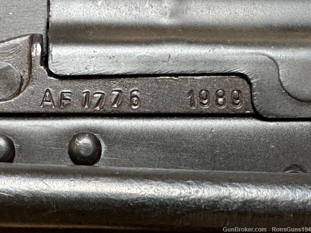 WASR-10 UF 7.62x39 folding stock with Bayonet one 30RD mag (Hi Cap Mag)-img-18