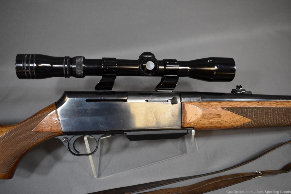 Browning BAR - 7mm Remington Mag Semi-Auto Rifle w/ Redfield 3-9x Scope-img-2