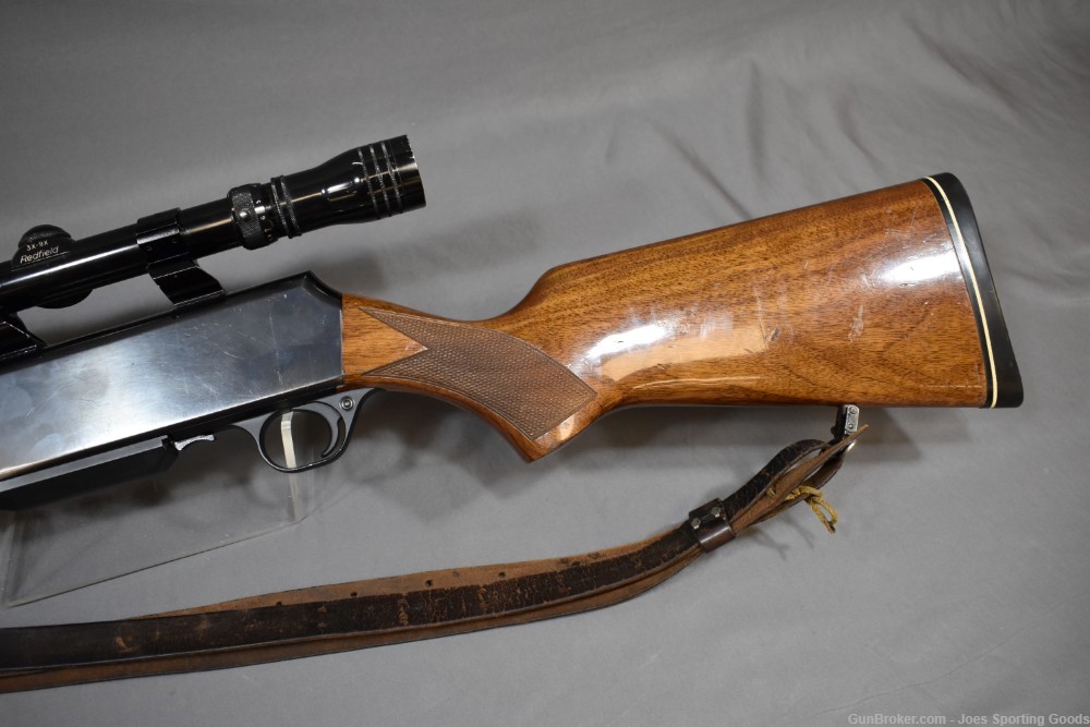 Browning BAR - 7mm Remington Mag Semi-Auto Rifle w/ Redfield 3-9x Scope-img-9