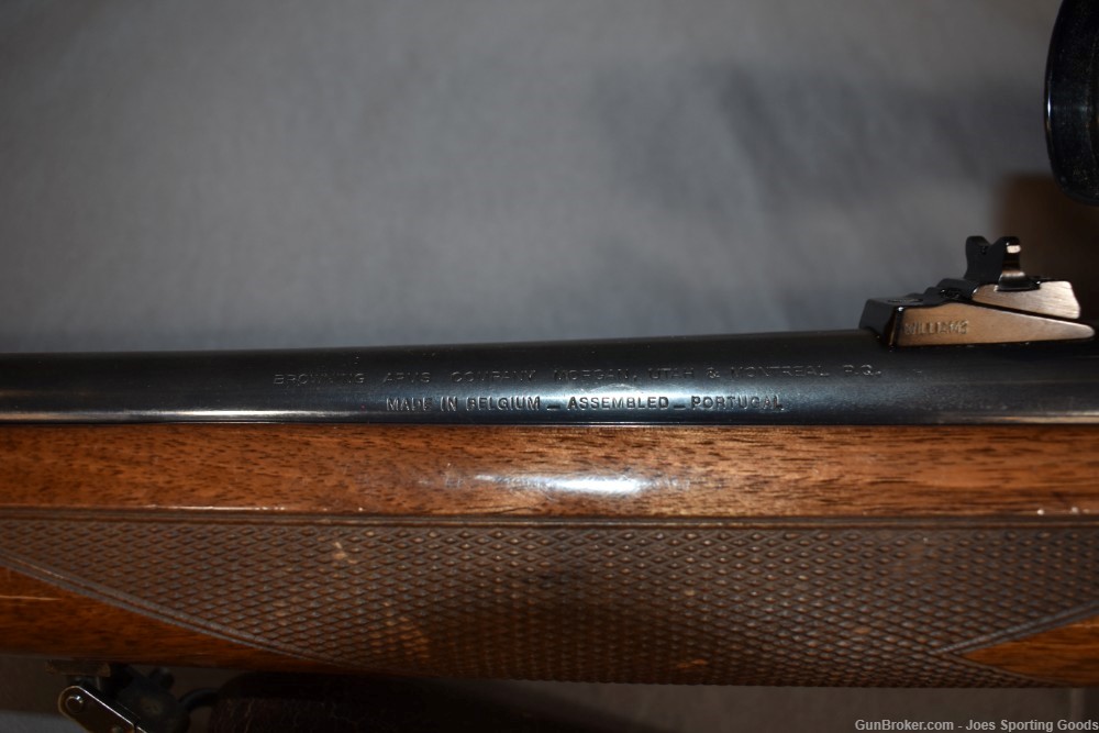 Browning BAR - 7mm Remington Mag Semi-Auto Rifle w/ Redfield 3-9x Scope-img-10