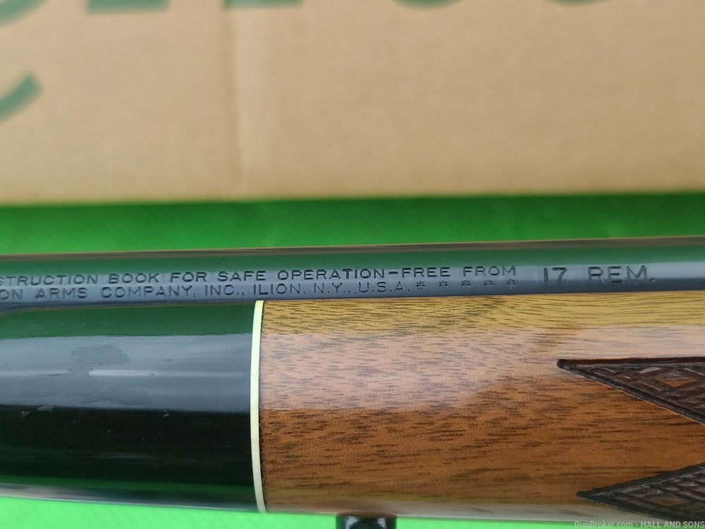 Remington 700 BDL * CUSTOM DELUXE * 17 Rem Centerfire EMBELLISHED ENHANCED -img-37