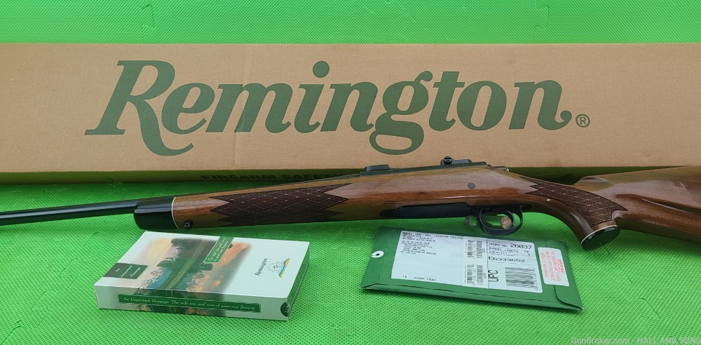 Remington 700 BDL * CUSTOM DELUXE * 17 Rem Centerfire EMBELLISHED ENHANCED -img-2