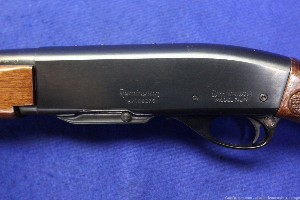 P5 REMINGTON Model 742 WOODSMASTER Semi Auto Rifle 30-06 Sprg-img-3