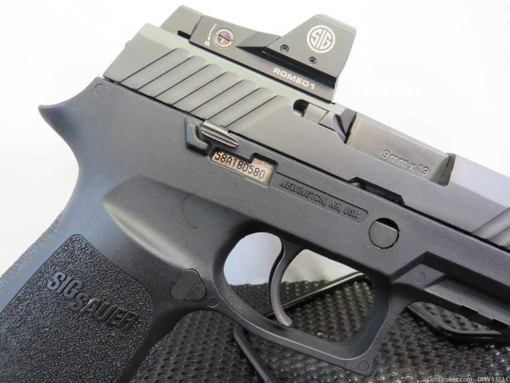 PENNY! SIG SAUER P320 NITRON COMPACT 9MM W/ 3.9" BRL & RX ROMEO 1!-img-3