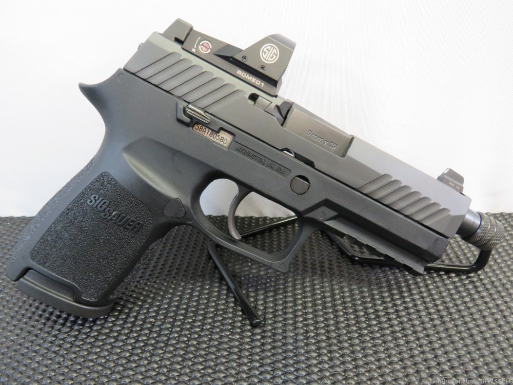 PENNY! SIG SAUER P320 NITRON COMPACT 9MM W/ 3.9" BRL & RX ROMEO 1!-img-1