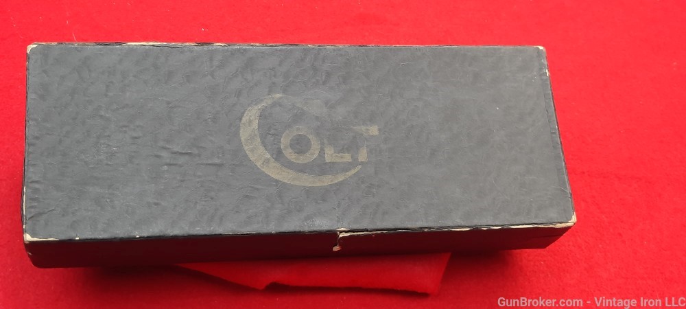 Colt 2nd Gen SINGLE Action ARMY *SAA* Original black box 5.5" nickel Rare!-img-4
