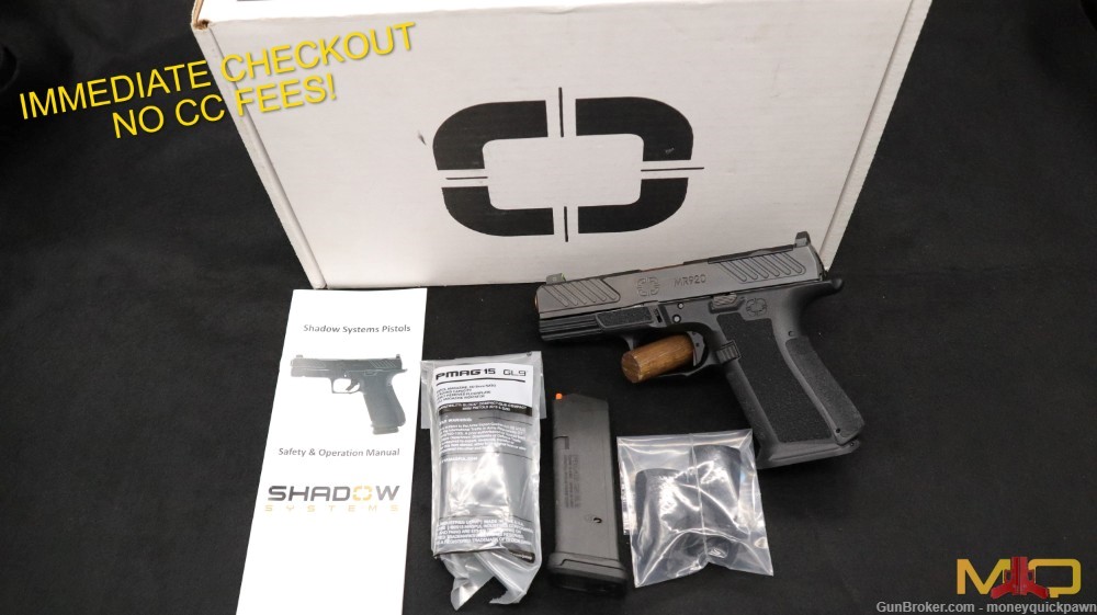 Shadow Systems MR920 9mm Excellent Condition Optics Ready Penny Start!-img-0