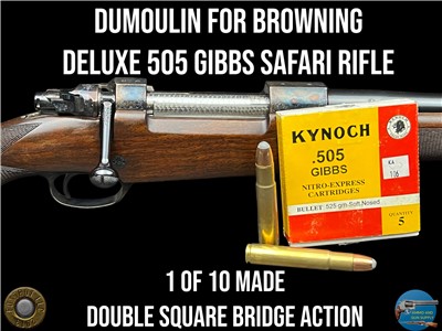 RARE BROWNING BY DUMOULIN 505 GIBBS 1 OF 10 BUILT - DOUBLE SQUARE BRIDGE