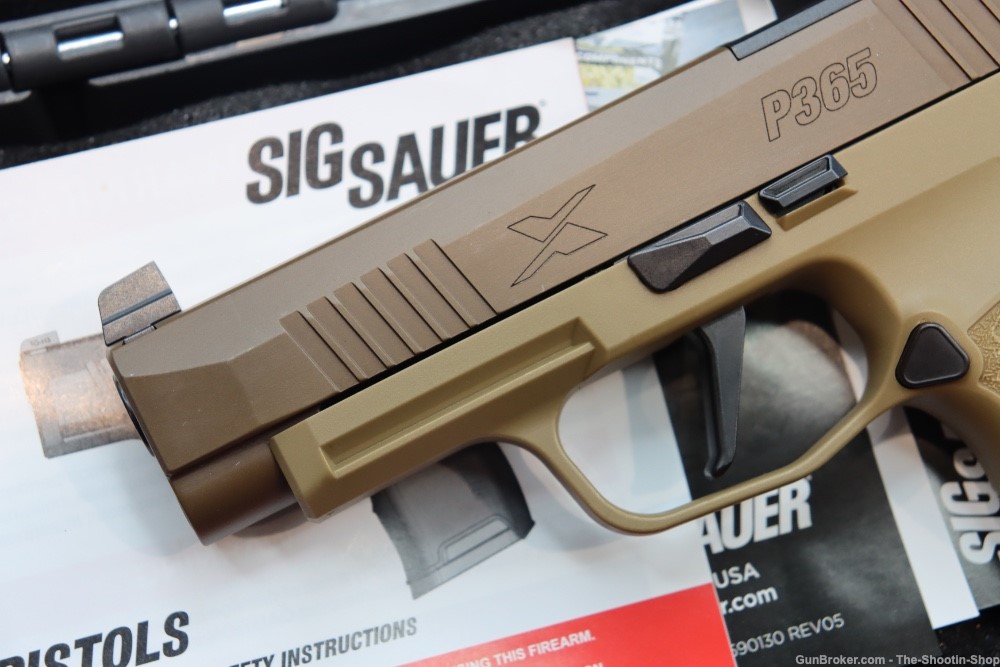 SIG Sauer P365XL Pistol 9MM OPTICS READY 12RD SPECTRE Night Sight FDE 365-img-2