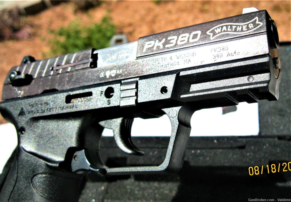 WALTHER PK 380-NEW, UNFIRED, WITH BOX AND PAPERS-img-8
