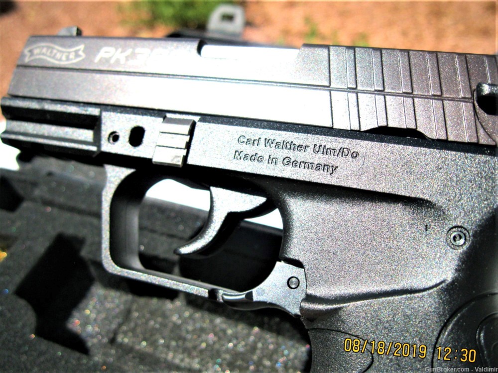 WALTHER PK 380-NEW, UNFIRED, WITH BOX AND PAPERS-img-4
