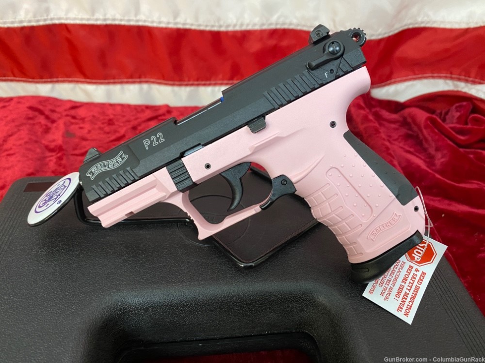 Walther P22 22 LR Pink Frame-img-0