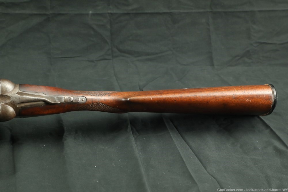 Parker Brothers 10 GA SXS Hammerless Double Shotgun Antique 1892-img-16