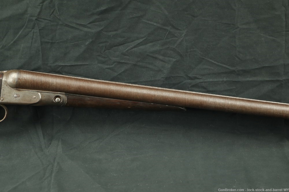 Parker Brothers 10 GA SXS Hammerless Double Shotgun Antique 1892-img-5