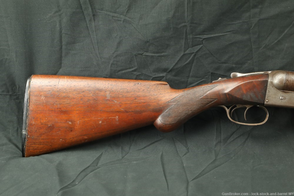 Parker Brothers 10 GA SXS Hammerless Double Shotgun Antique 1892-img-3