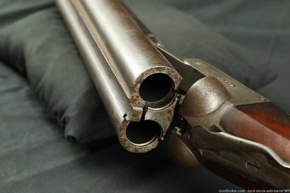 Parker Brothers 10 GA SXS Hammerless Double Shotgun Antique 1892-img-23