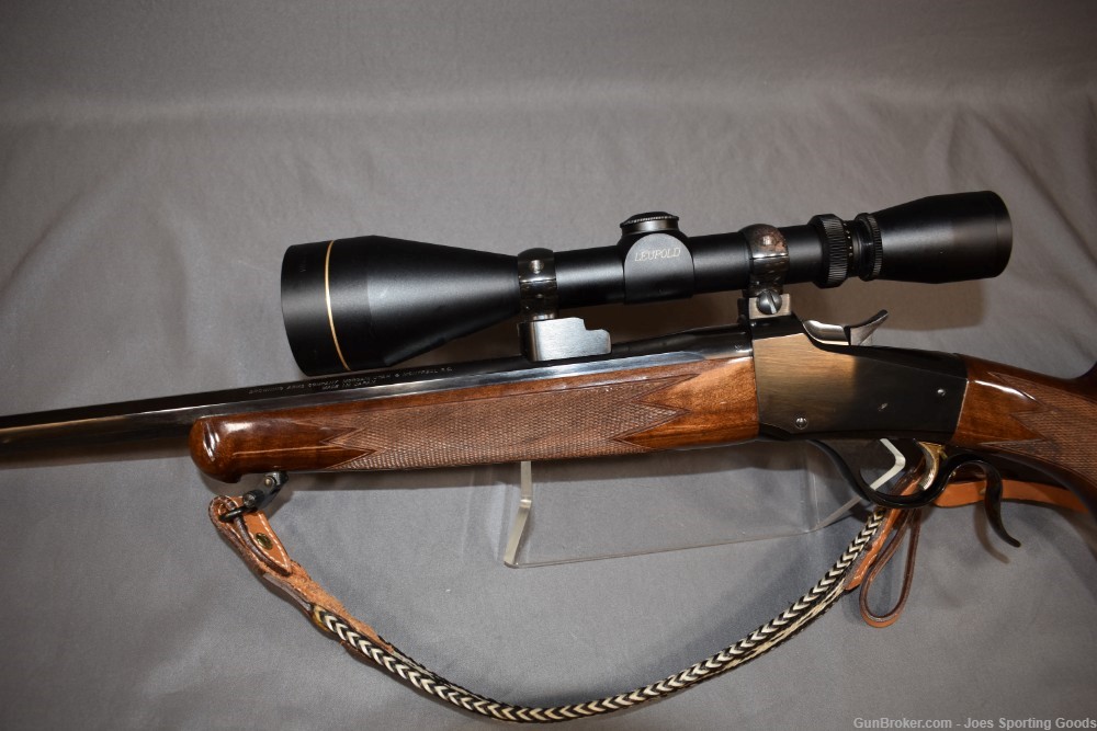 Browning 1885 - .223/5.56  Rifle w/ 3-9x50 Scope & 24" Octagon Barrel-img-8