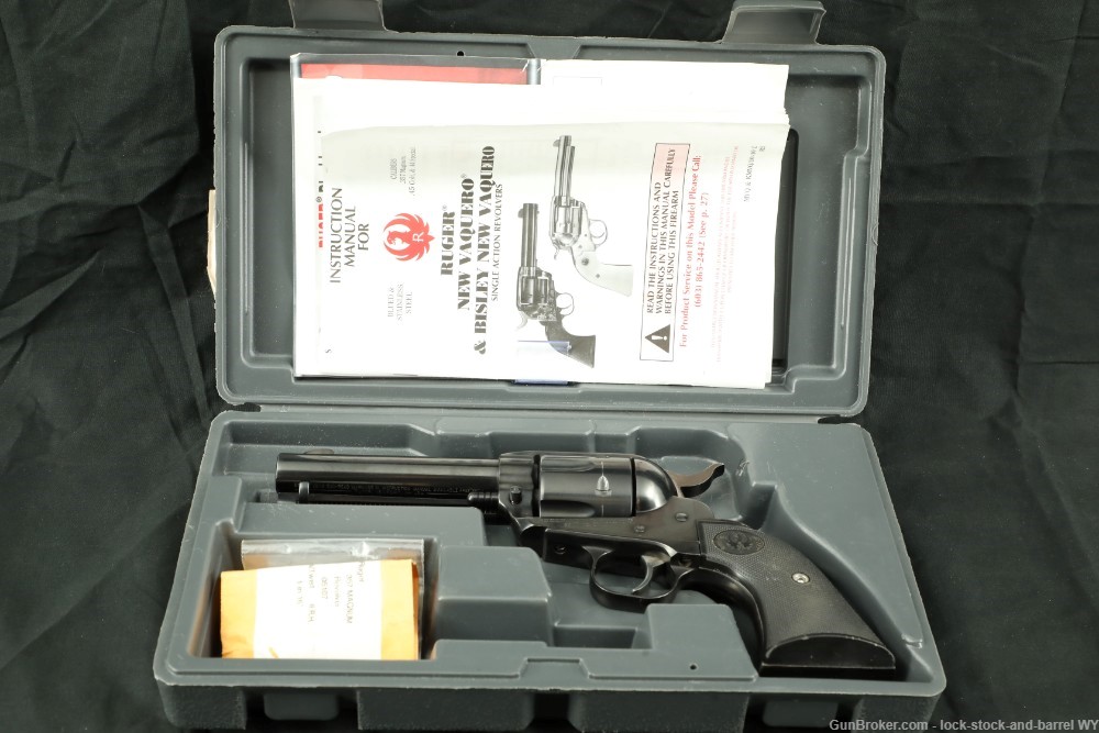 Ruger New Vaquero .357 Magnum 4.5” Single Action Revolver, MFG 2011-img-28