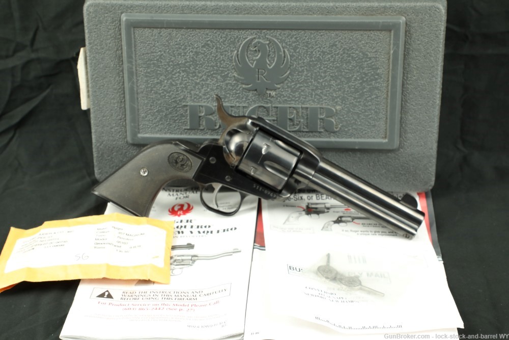 Ruger New Vaquero .357 Magnum 4.5” Single Action Revolver, MFG 2011-img-2
