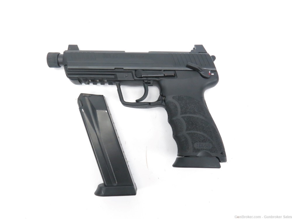 Heckler & Koch HK45 Tactical V1 .45 5" Semi-Automatic Pistol w/ 2 Magazines-img-0
