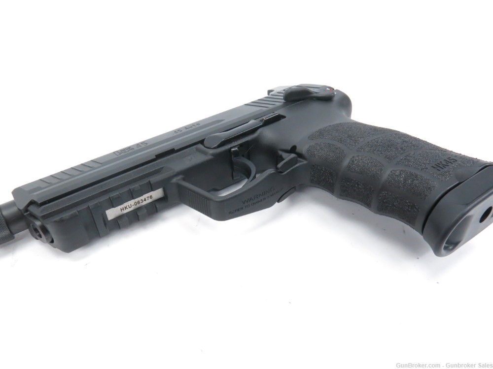 Heckler & Koch HK45 Tactical V1 .45 5" Semi-Automatic Pistol w/ 2 Magazines-img-5